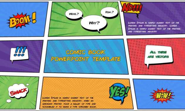 Free Comic Book Powerpoint Template For Download | Slidebazaar regarding Powerpoint Comic Template