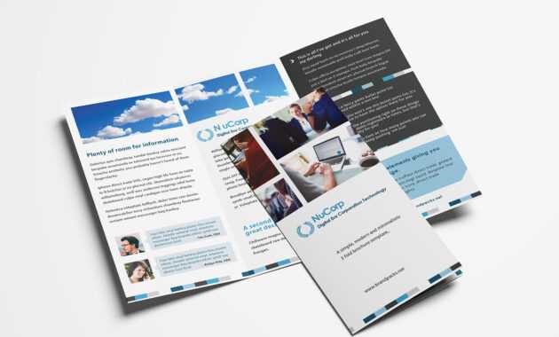 Free Corporate Trifold Brochure Template In Psd, Ai &amp; Vector in Adobe Illustrator Tri Fold Brochure Template