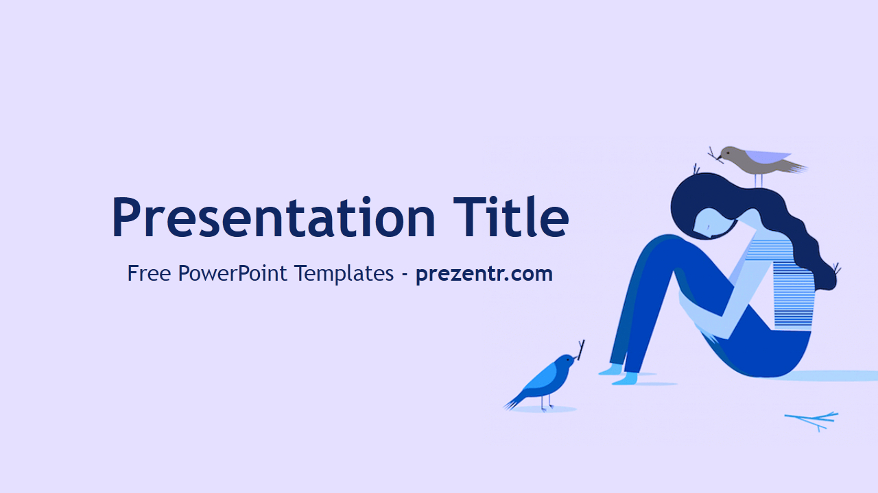 Free Depression Powerpoint Template – Prezentr Powerpoint Pertaining To Depression Powerpoint Template