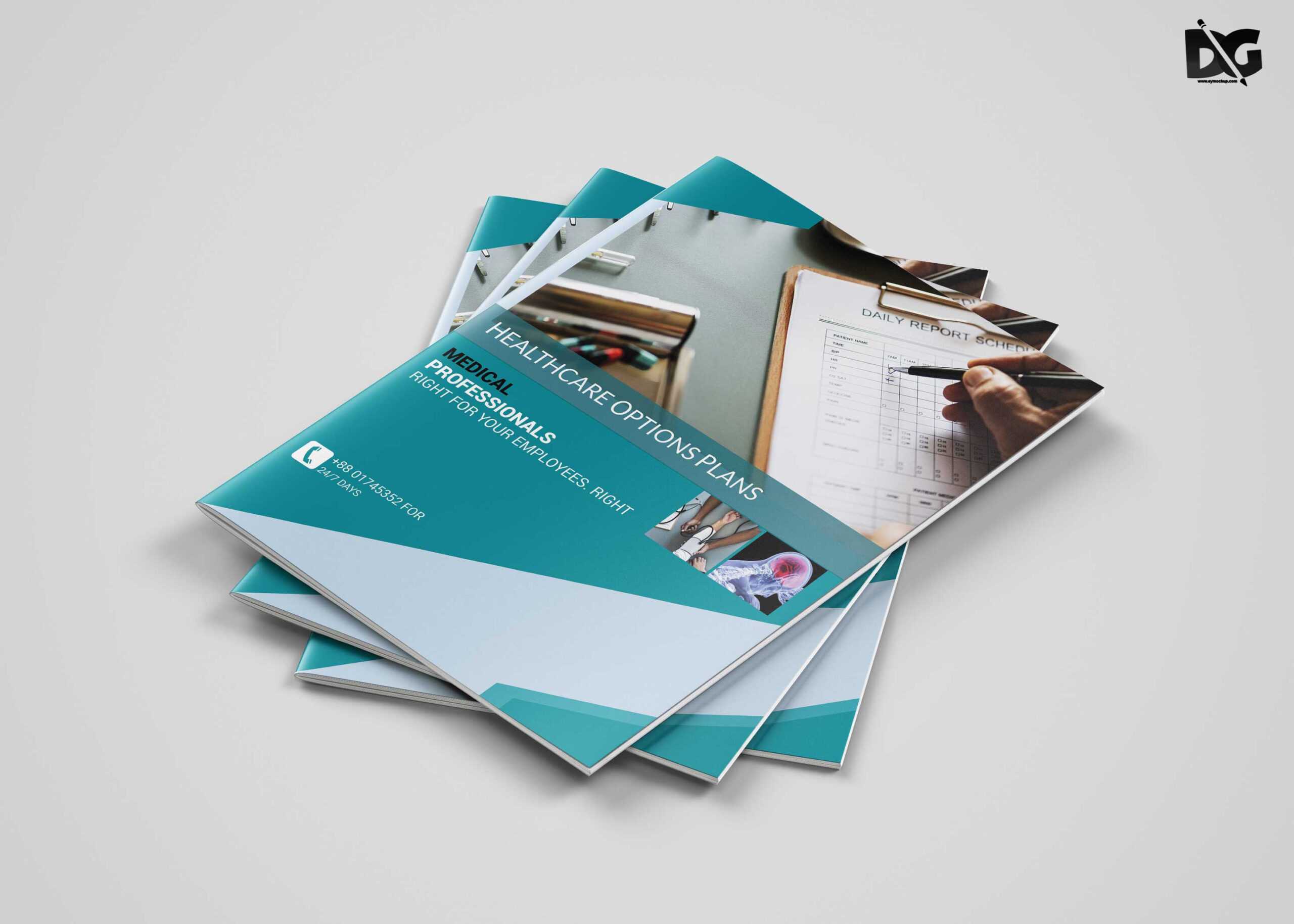 Free Download Health Care A4 Brochure Template | Free Psd Mockup Pertaining To Healthcare Brochure Templates Free Download