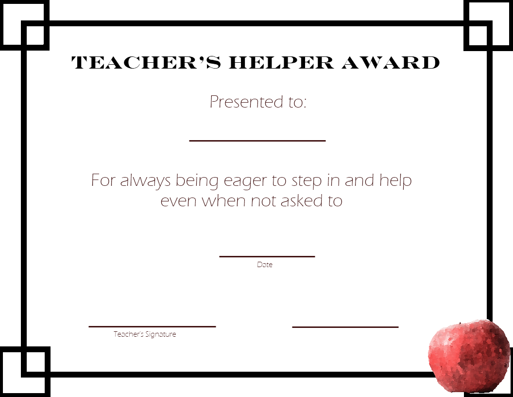 Free Formatted Student Certificate Awards Printable Paper For Free Student Certificate Templates