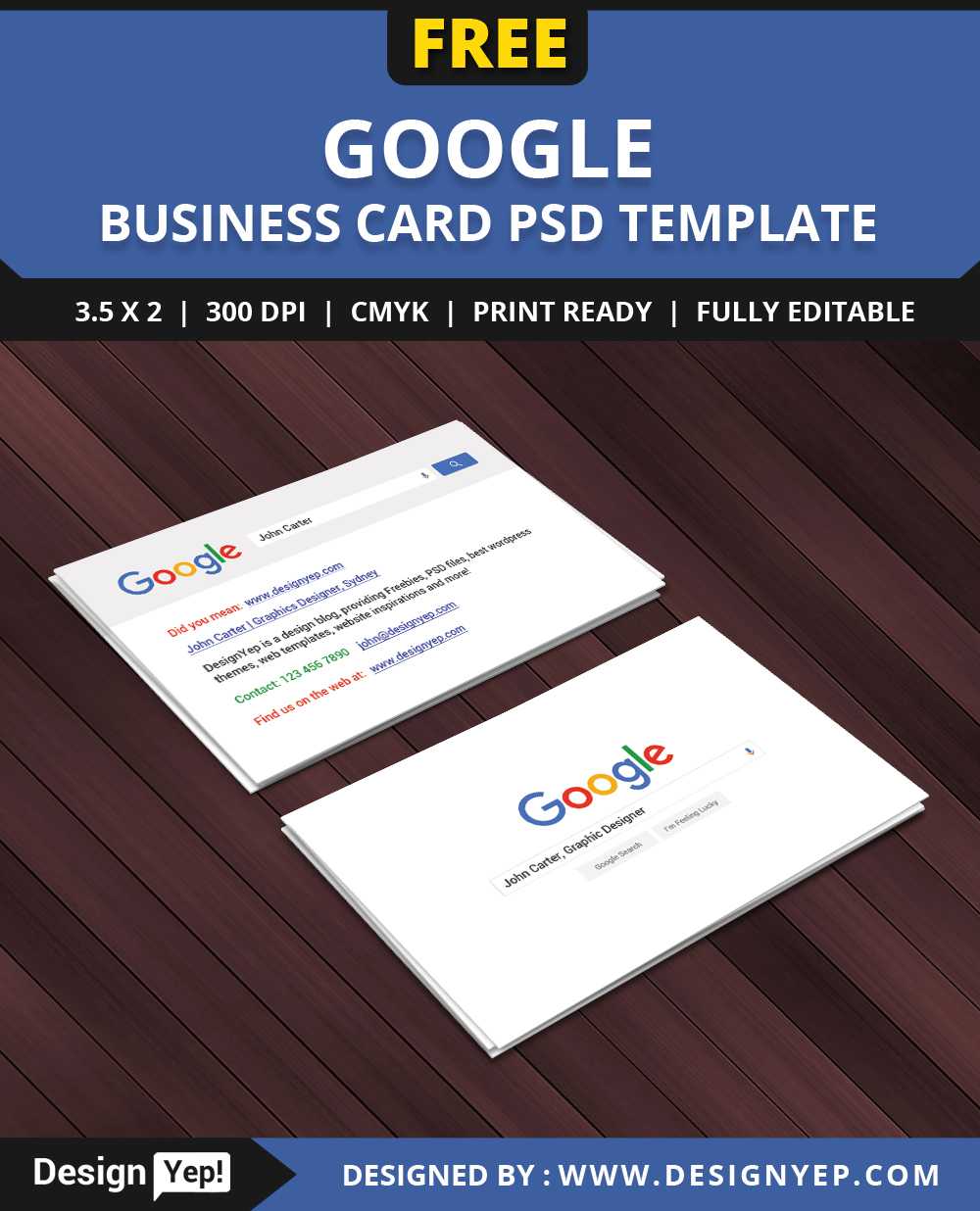 Free Google Interface Business Card Psd Template On Behance Within Google Search Business Card Template