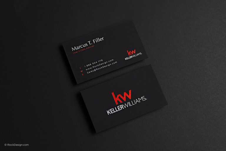 Free Keller Williams Business Card Template With Print In Keller ...