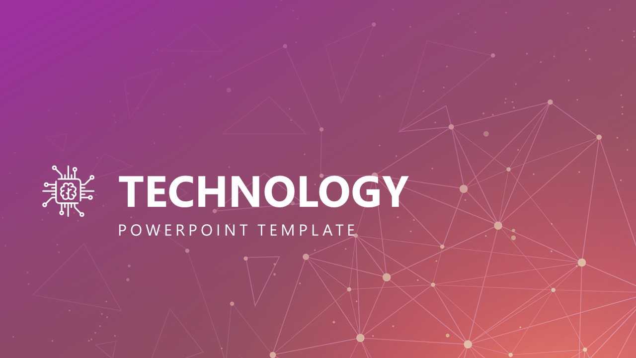 Free Modern Technology Powerpoint Template Inside Powerpoint Templates For Technology Presentations