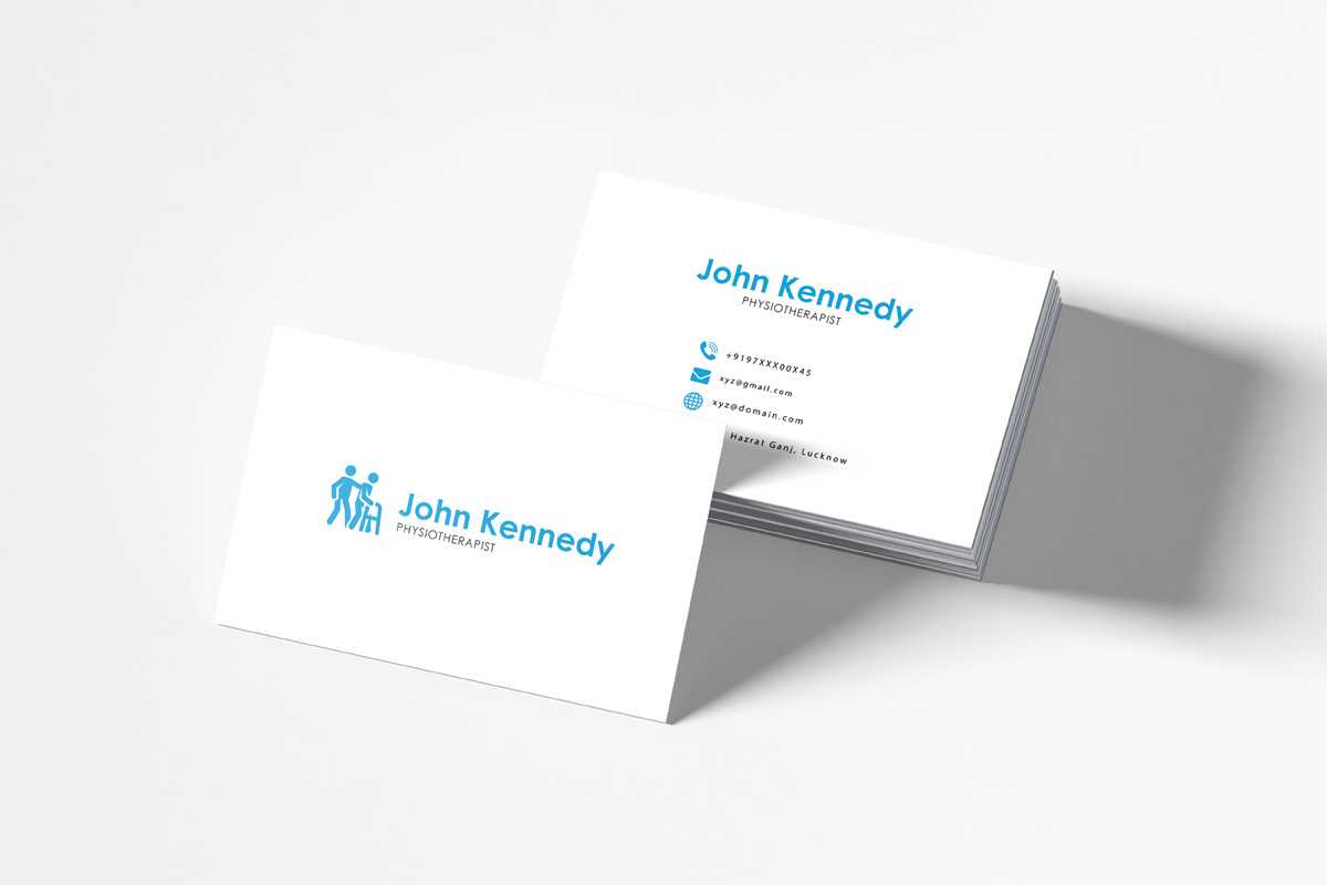 Free Physiotherapy Business Card Template – Creativetacos Intended For Free Complimentary Card Templates
