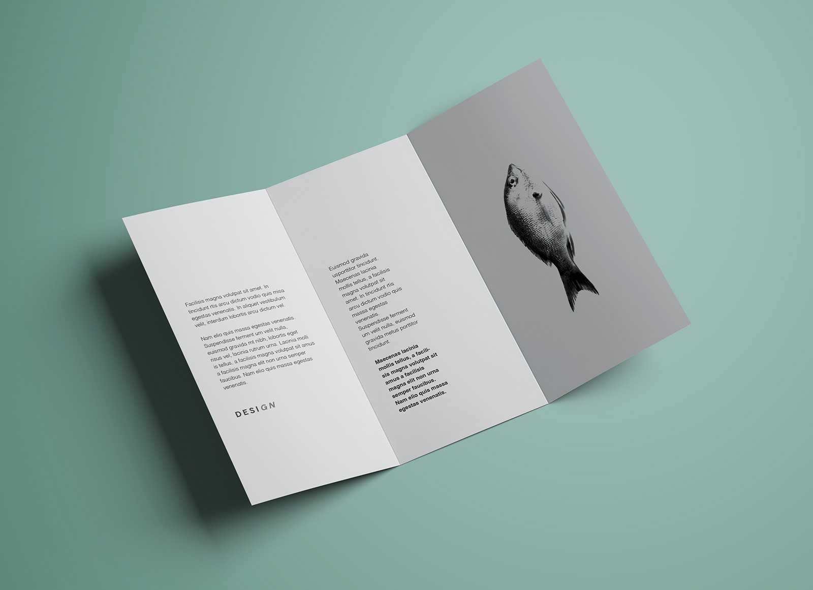 Free Premium Tri Fold Brochure Mockup Psd – Good Mockups With Regard To Brochure Psd Template 3 Fold