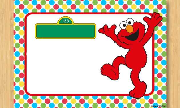 Free Printable Elmo Birthday Invitations – Bagvania pertaining to Elmo Birthday Card Template