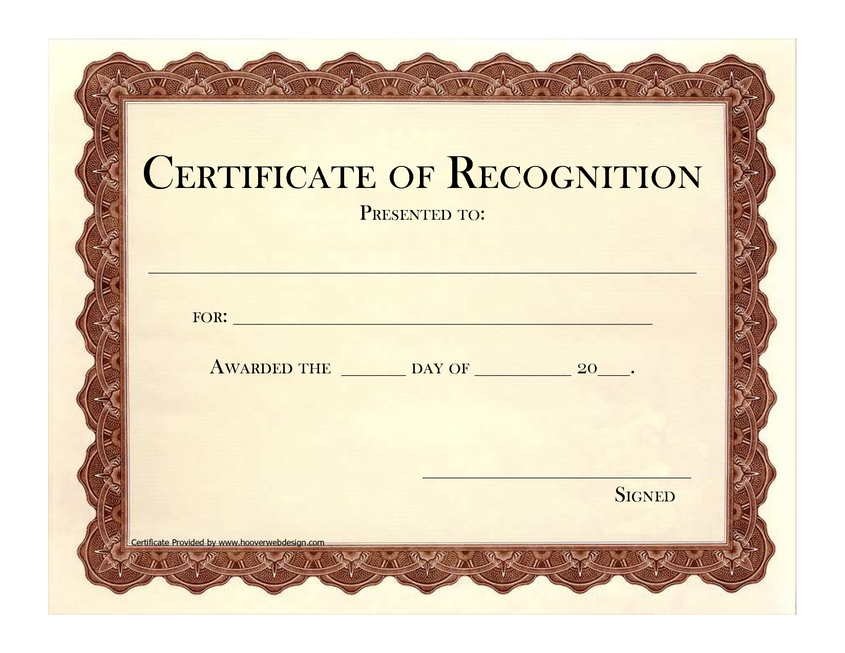 Free Printable Employee Recognition Certificate : V M D Within Employee Recognition Certificates Templates Free