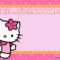 Free Printable Hello Kitty Birthday Invitations – Bagvania Inside Hello Kitty Birthday Card Template Free