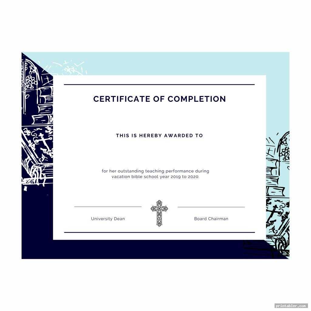 Free Printable Images – Page 7 – Printabler In Vbs Certificate Template