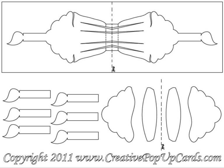 Free Printable Pop Up Birthday Card Templates – Best Happy with Pop Up ...