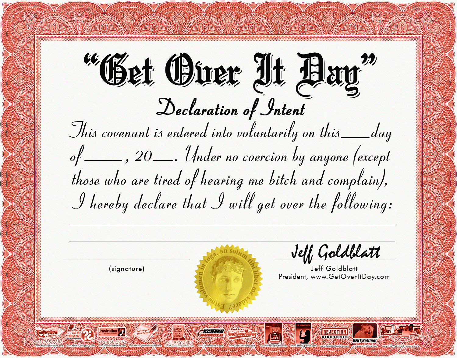 Funny Office Awards Youtube. Silly Certificates Funny Awards In Funny Certificate Templates