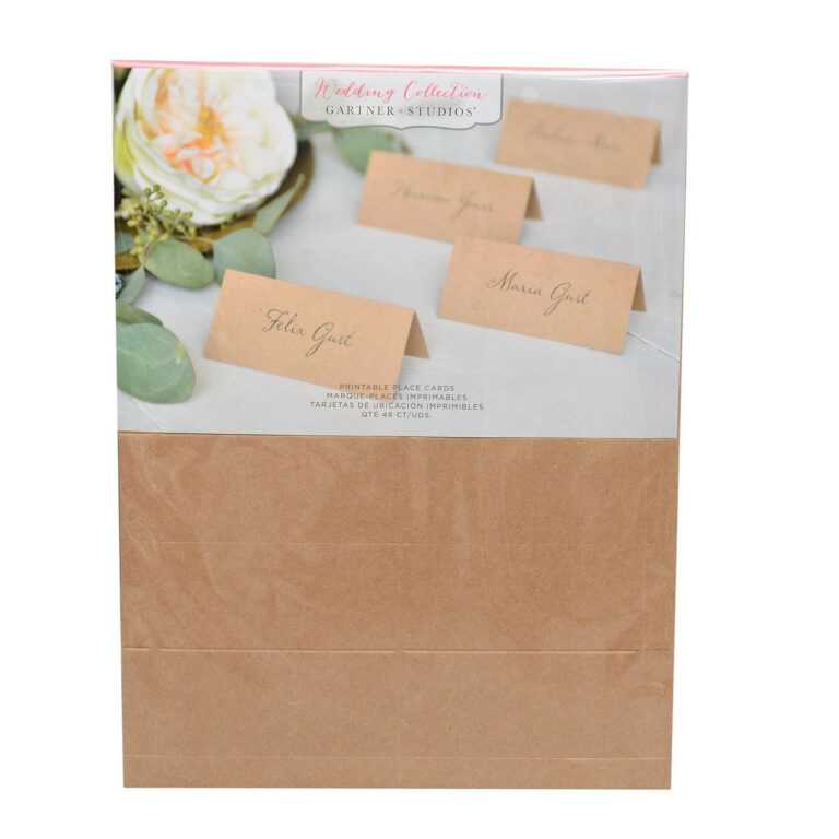 Gartner Studios Kraft Printable Place Cards in Gartner Studios Place Gartner Studios Kraft Printable Place Cards in Gartner Studios Place