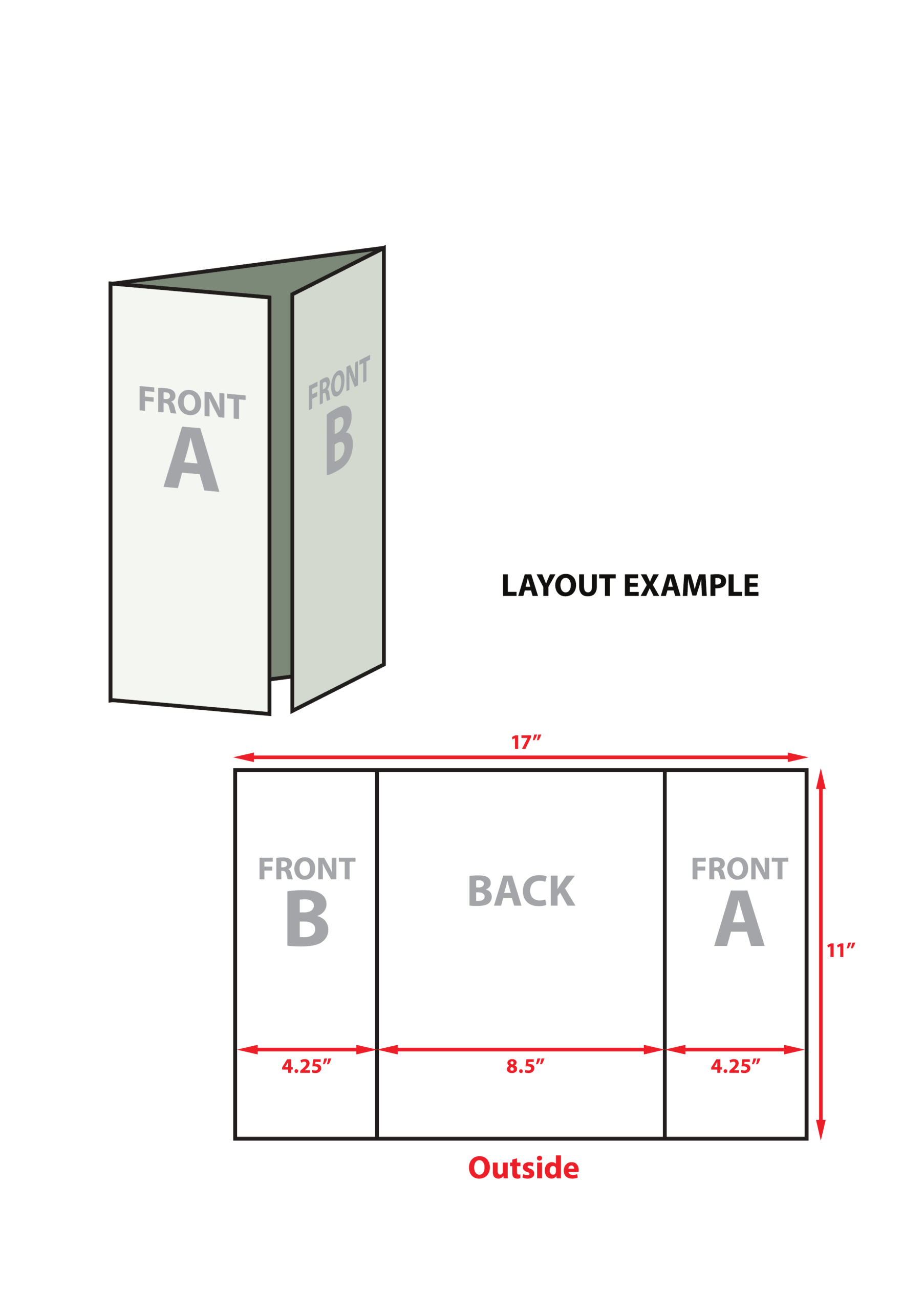 Gate Fold Brochure Examples Free Download Inside Gate Fold Brochure Template