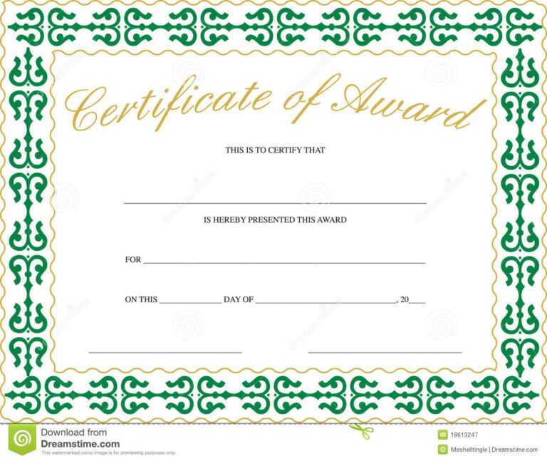 Generic Certificate Template ] – Generic Certificate Free With Generic 