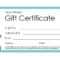 Generic Gift Certificate Template – Colona.rsd7 For Generic Certificate Template