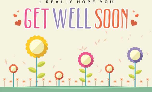 Get Well Soon Card Vector - Download Free Vectors, Clipart in Get Well Soon Card Template