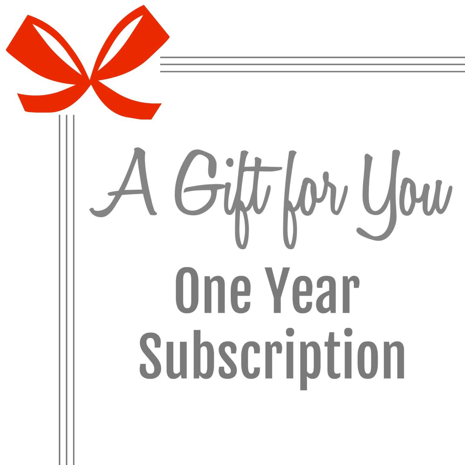 Gift A Magazine Subscription With Our Free Printable Cards Throughout 