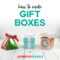 Gift Box Templates: Perfect For Handmade, Small Gifts And Within Card Box Template Generator
