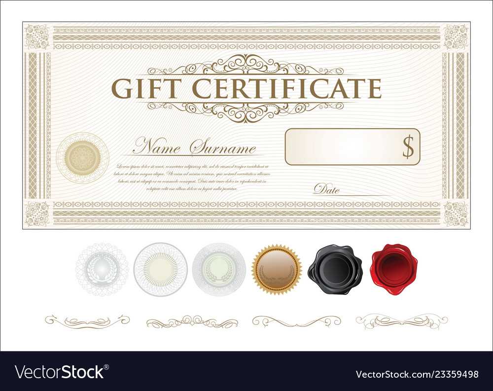 Gift Certificate Retro Vintage Template Inside Movie Gift Certificate Template