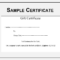 Gift Certificate Sample | Templates At Allbusinesstemplates With Regard To Sales Certificate Template