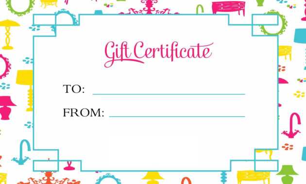 Gift Certificate Template For Kids Blanks | Loving Printable inside Kids Gift Certificate Template