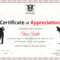 Golf Appreciation Certificate Template Throughout Golf Certificate Templates For Word