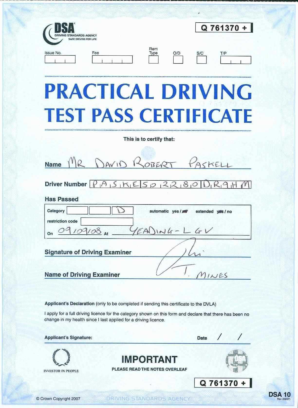 Group Certificate Template Fresh Student The Year Intended For Safe Driving Certificate Template