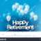 Happy Retirement Greeting Card Lettering Template Stock With Regard To Retirement Card Template