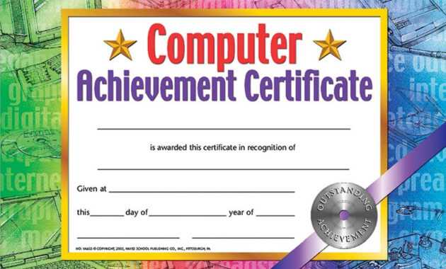 Hayes Certificate Templates ] - Hayes Perfect Attendance within Hayes Certificate Templates