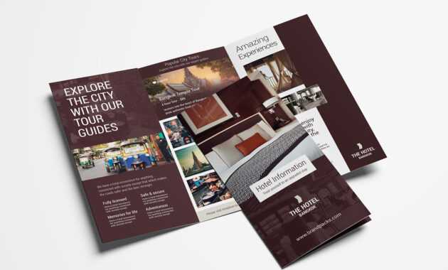 Hotel Tri-Fold Brochure Template V2 - Psd, Ai &amp; Vector regarding Hotel Brochure Design Templates