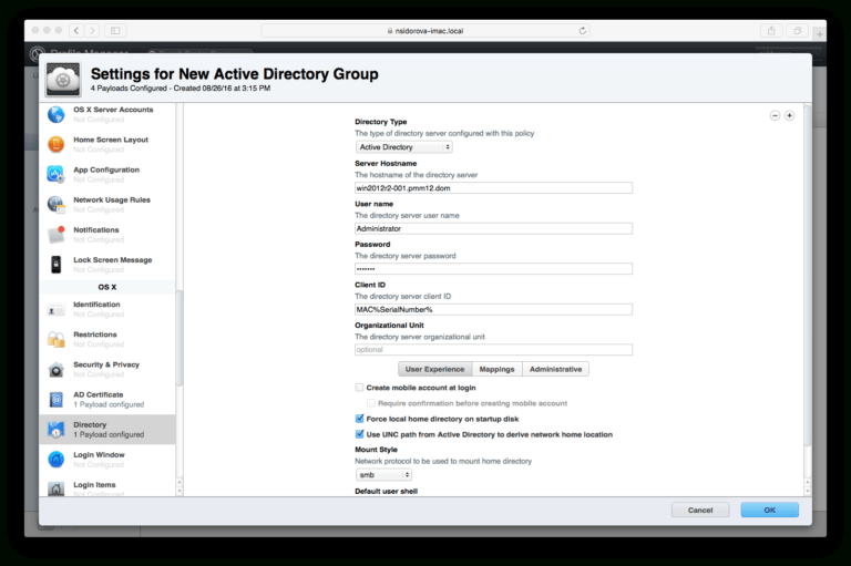 Active Directory Certificate Templates