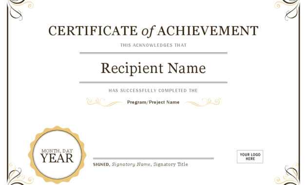 How To Create Awards Certificates - Awards Judging System pertaining to Template For Certificate Of Award