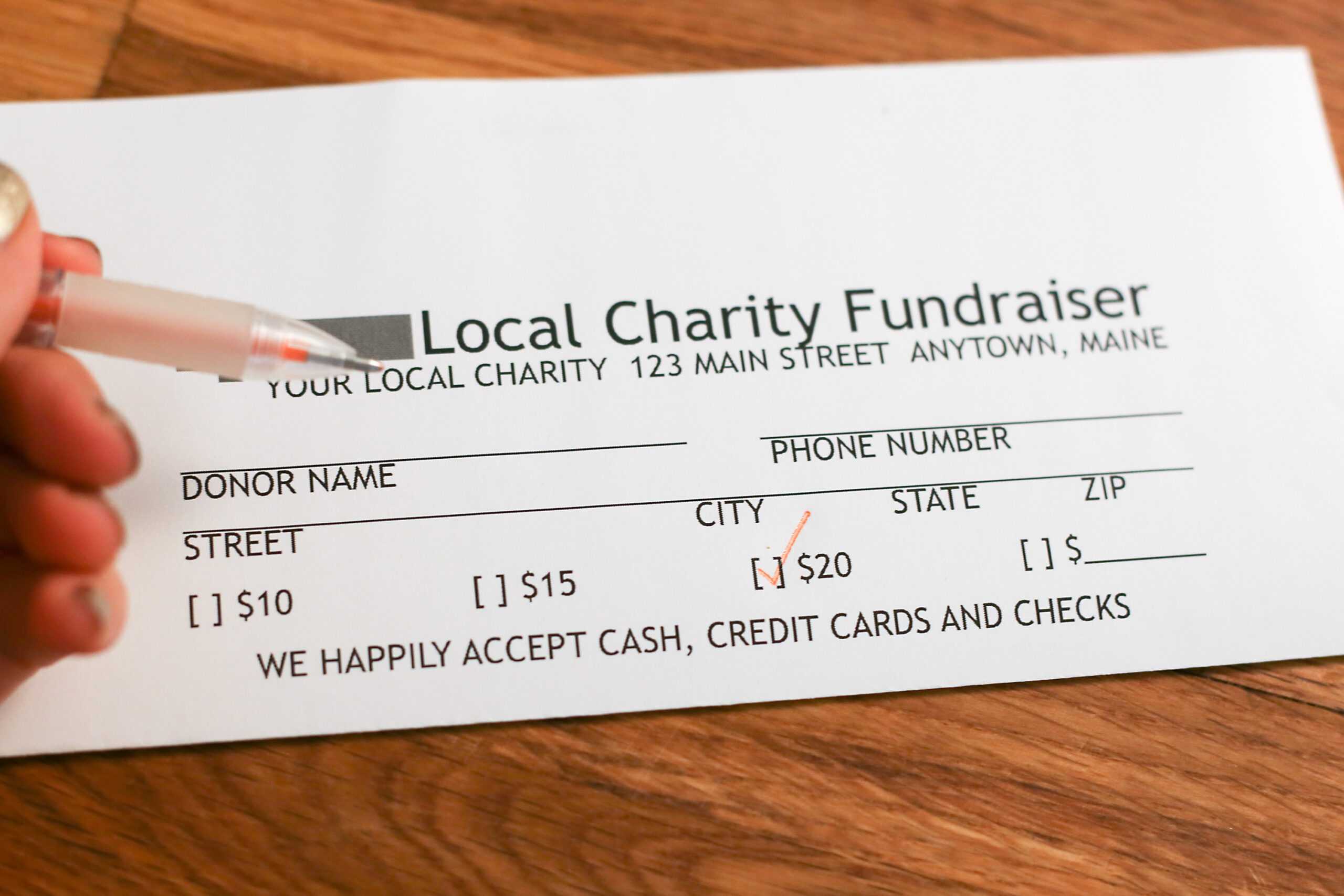 How To Create Pledge Cards With Regard To Fundraising Pledge Card Template