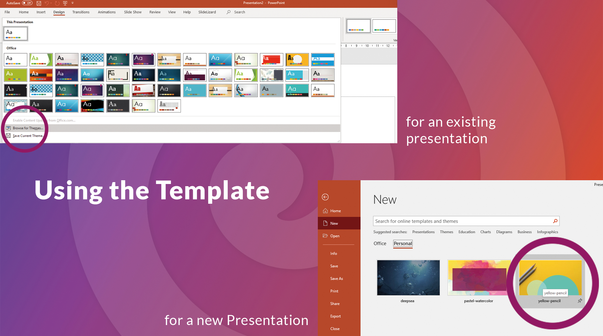 How To Create Your Own Powerpoint Template (2020) | Slidelizard Regarding Where Are Powerpoint Templates Stored