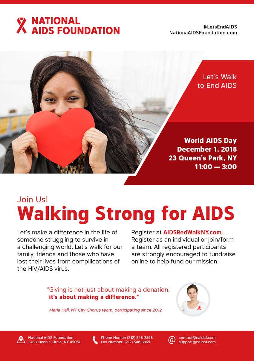 How To Make A Fundraiser Flyer Template Within Hiv Aids Brochure Templates