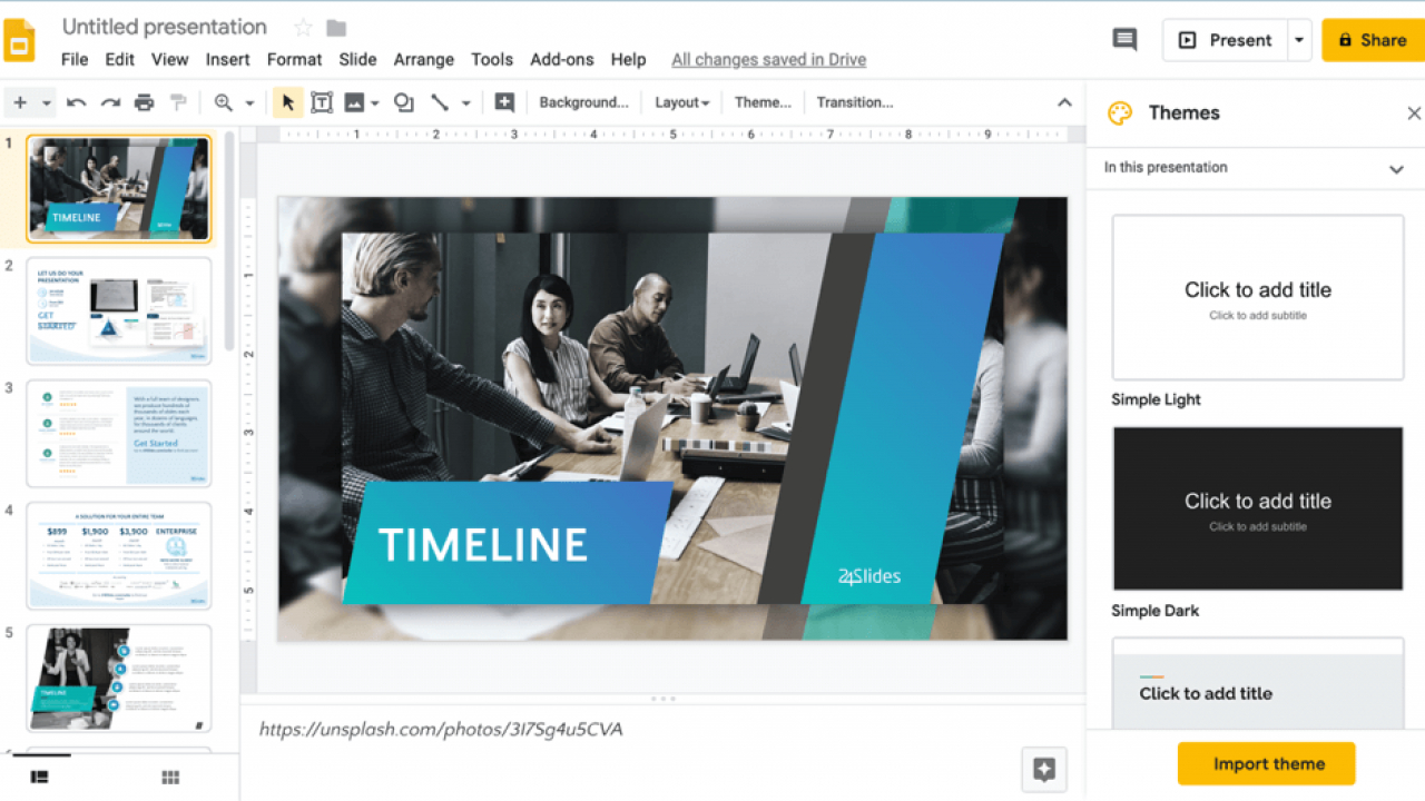 How To Use Powerpoint Templates In Apple Keynote And Google For Save Powerpoint Template As Theme