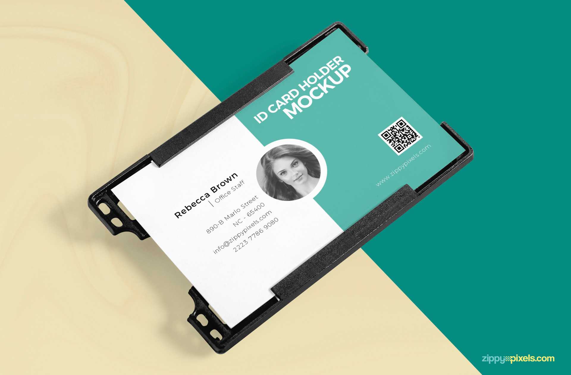 Id Card Holder Mockup | Free Psd Download | Zippypixels Intended For Id Card Design Template Psd Free Download