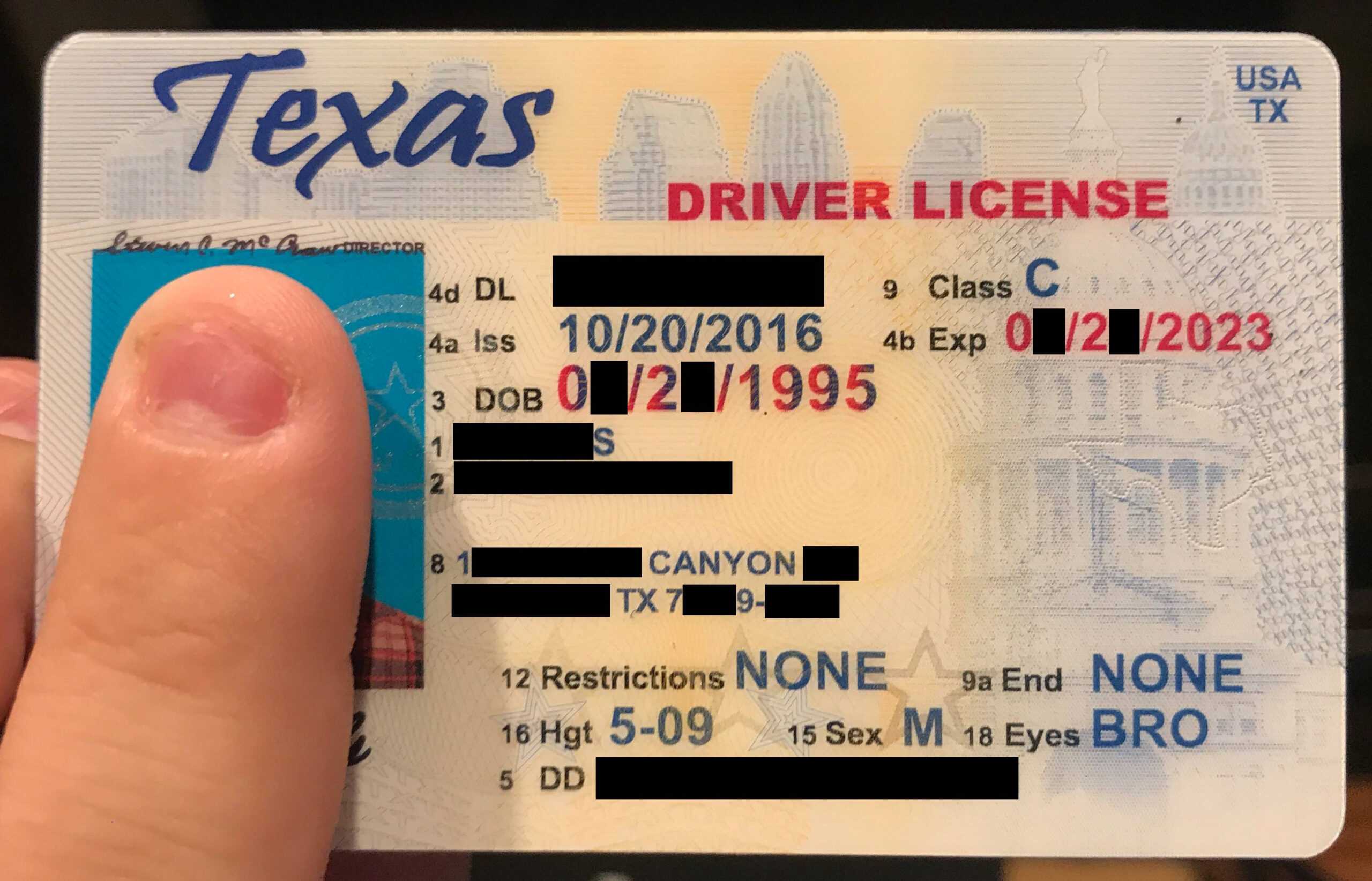 Id Chief Texas Id Card Review For Texas Id Card Template