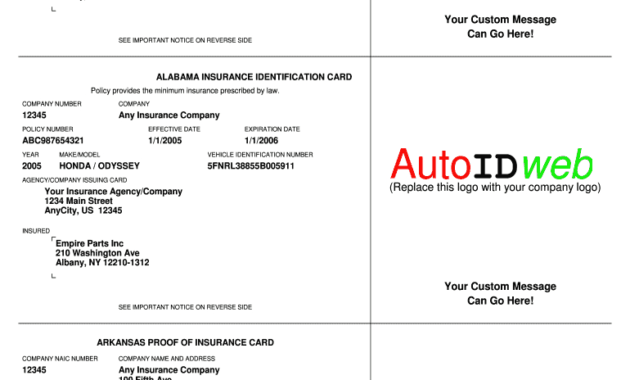Insurance Card Template - Fill Online, Printable, Fillable within Fake Car Insurance Card Template