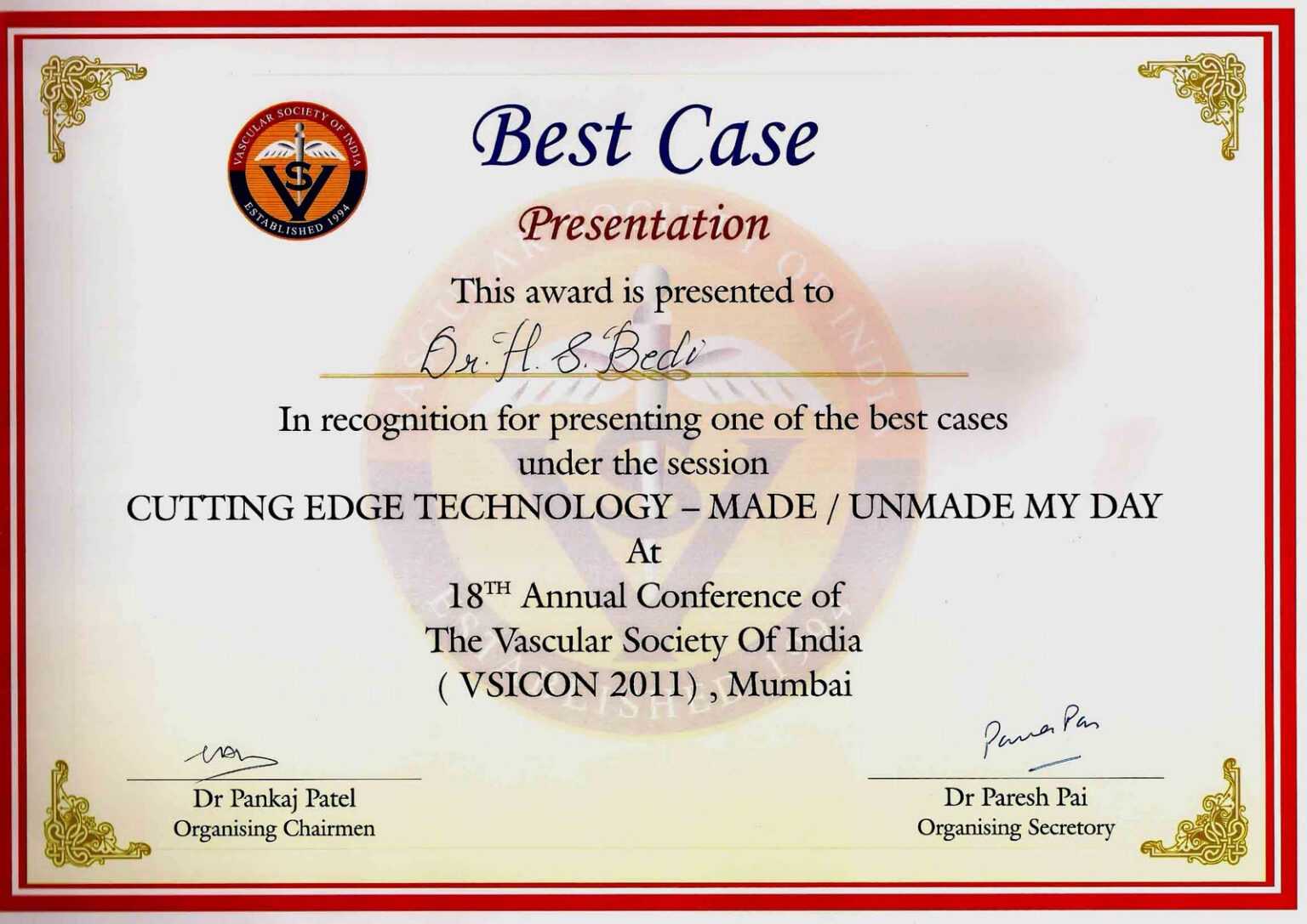 Conference Participation Certificate Template