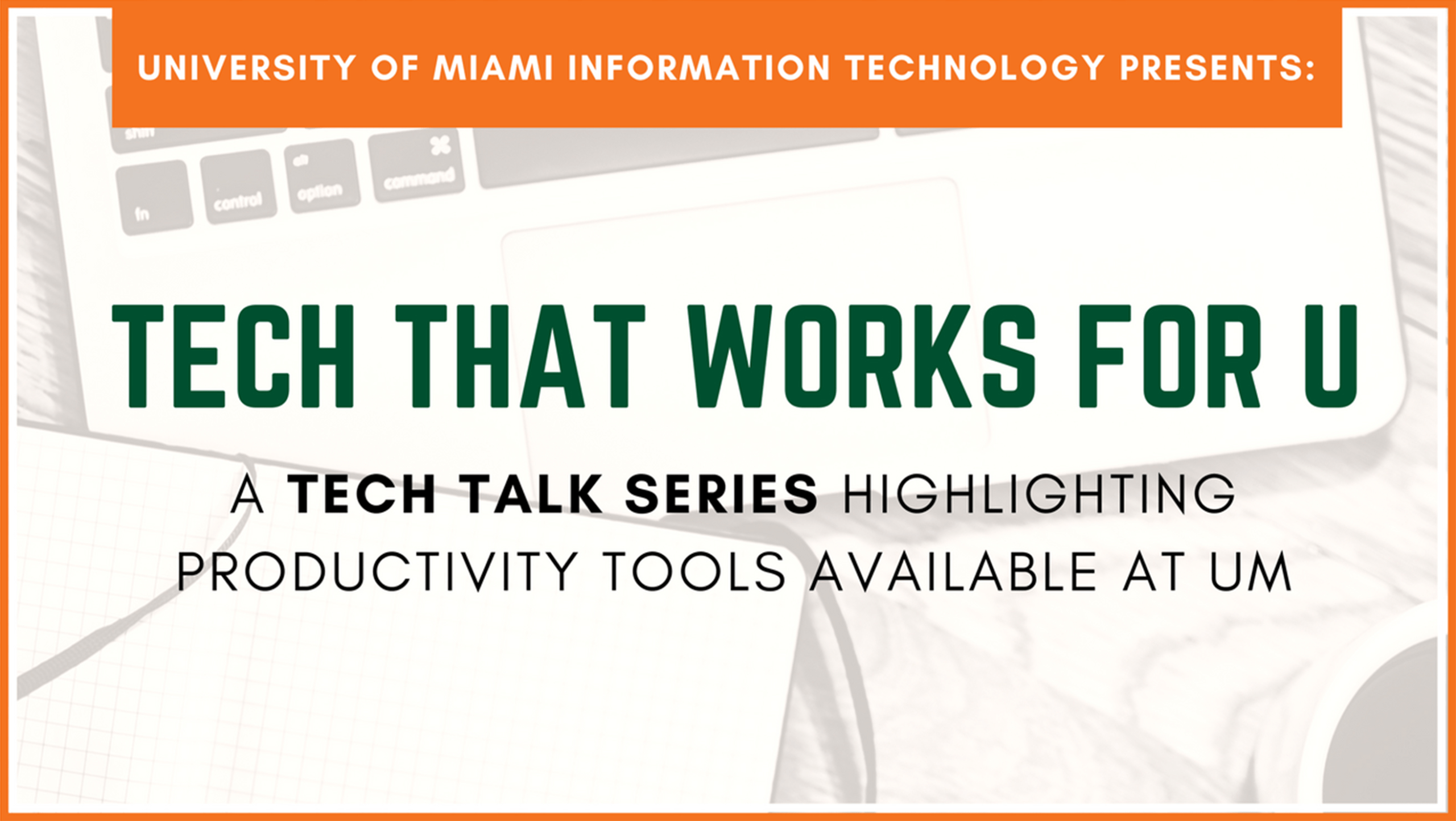 It News - Tech That Works For U | University Of Miami For University Of Miami Powerpoint Template