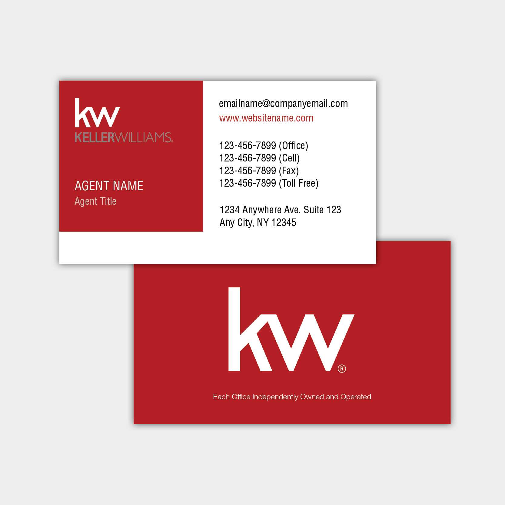 Keller Williams Business Card Intended For Keller Williams Business Card Templates