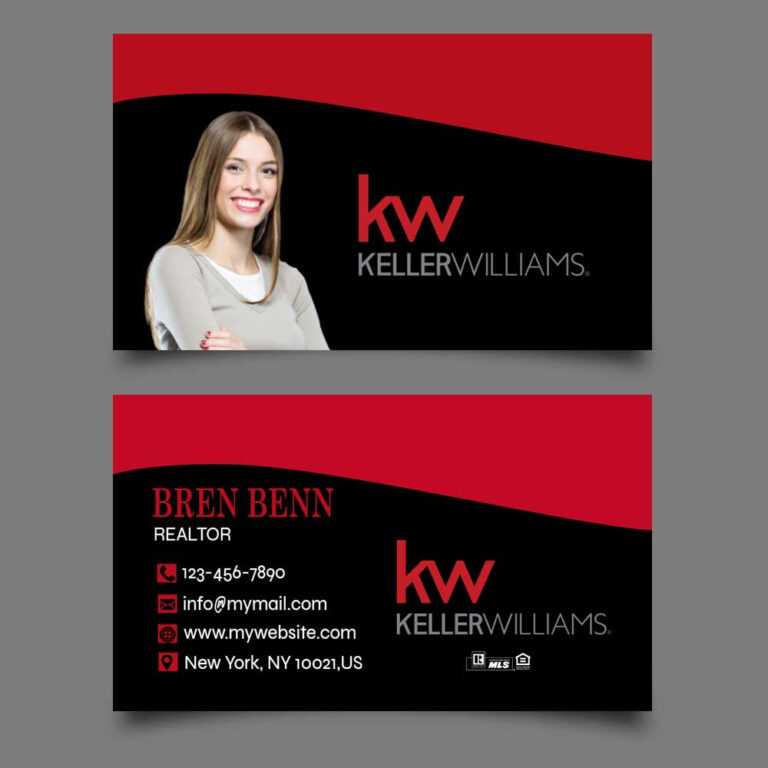 Keller Williams Business Cards 009 Pertaining To Keller Williams 