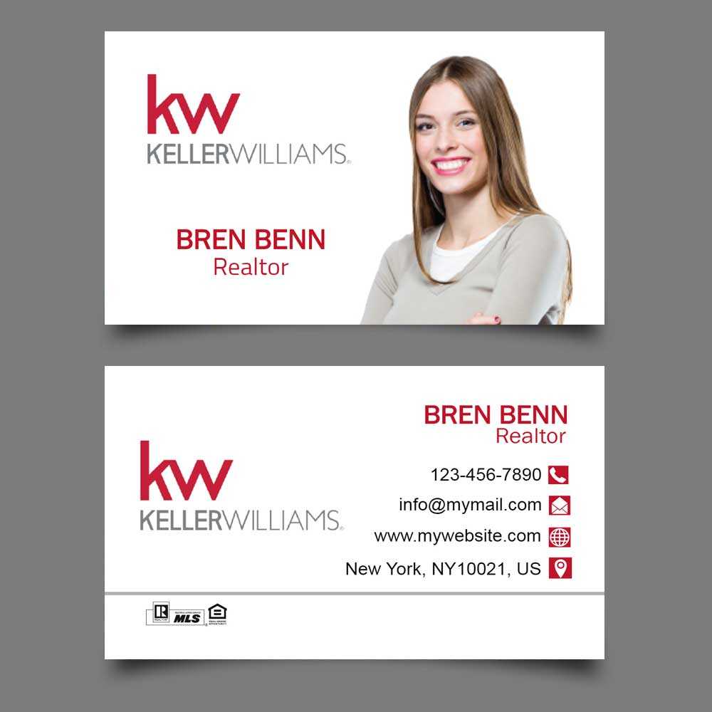 Keller Williams Business Cards 016 Regarding Keller Williams Business Card Templates