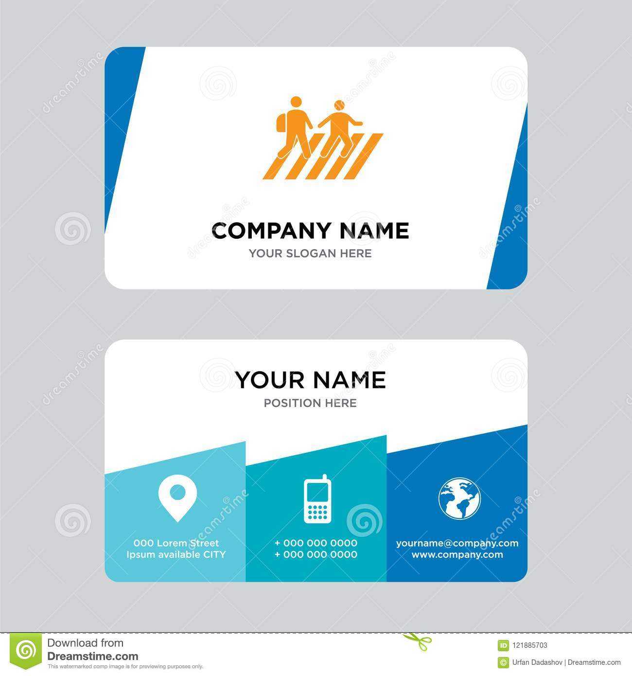 Kids Business Card Design Template, Visiting For Your Pertaining To Id Card Template For Kids