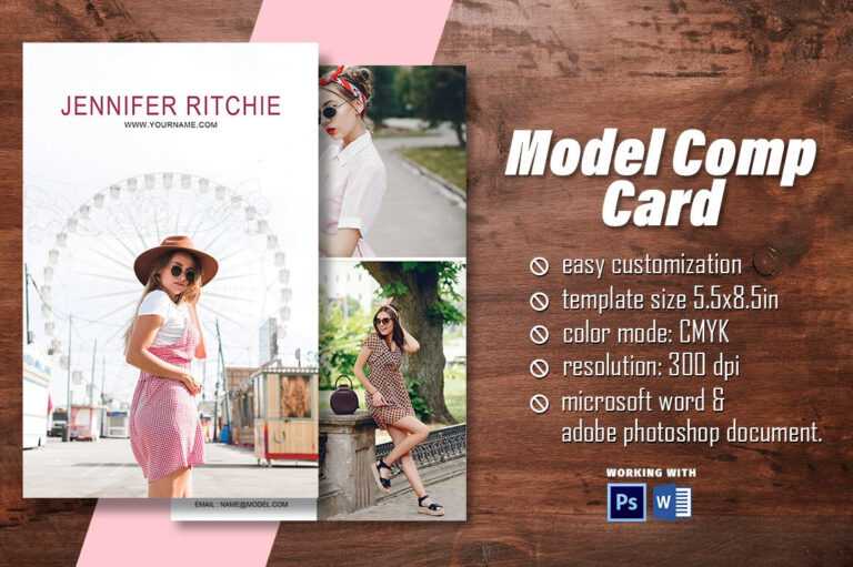 Comp Card Template Download