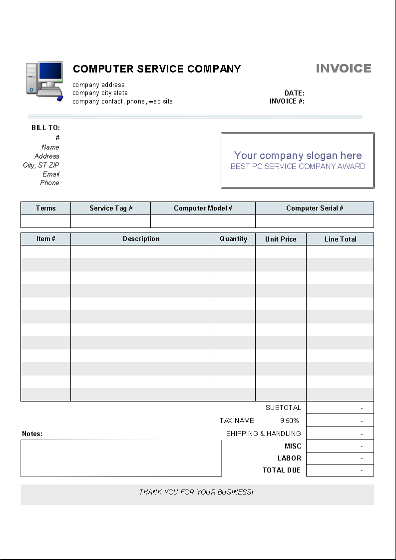 Maintenance Repair Job Card Template - Microsoft Excel Throughout Service Job Card Template