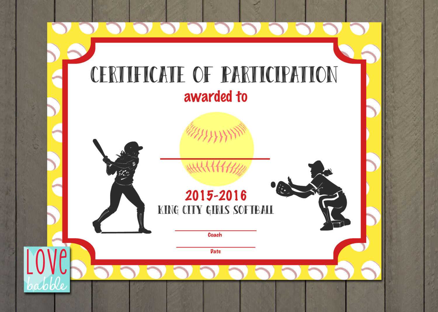 Merit Certificate Template] Doc Blank Certificate For Softball Certificate Templates