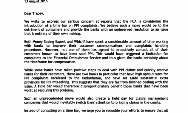 Mis Sold Pension Letter Template ] - Mbna Ppi Claim Letter regarding Ppi Claim Letter Template For Credit Card